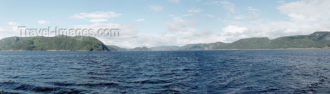 canada316: Saguenay Fjord (Quebec): allows the waters from the Atlantic Ocean and of the Gulf of Saint-Lawrence to flow into the heart of the Saguenay Kingdom - photo by B.Cloutier - (c) Travel-Images.com - Stock Photography agency - Image Bank