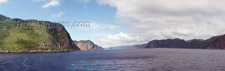 canada318: Saguenay river (Quebec): Cap Éternité / Cape Eternity - photo by B.Cloutier - (c) Travel-Images.com - Stock Photography agency - Image Bank