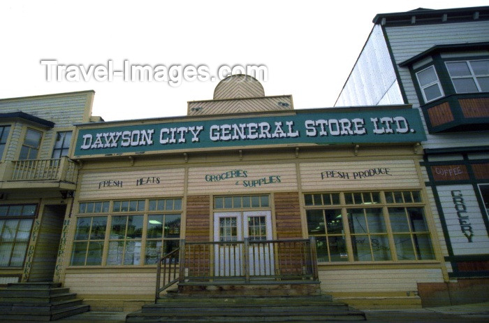 canada33: Canada / Kanada - Dawson city, Yukon: general store - photo by F.Rigaud - (c) Travel-Images.com - Stock Photography agency - Image Bank