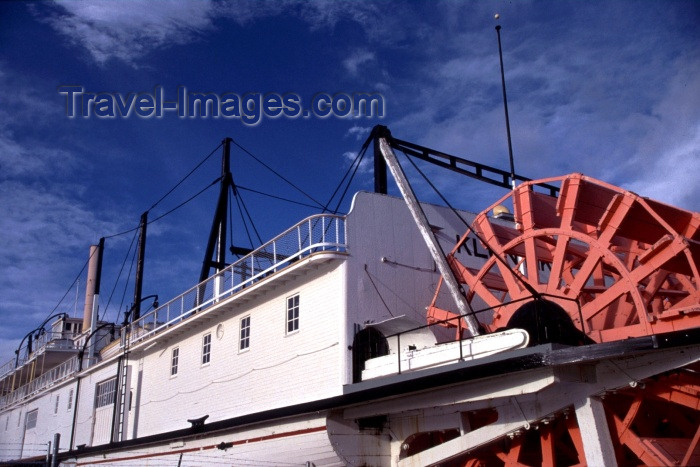 canada34: Canada / Kanada - Whitehorse, Yukon: steam boat - Yukon River - photo by F.Rigaud - (c) Travel-Images.com - Stock Photography agency - Image Bank