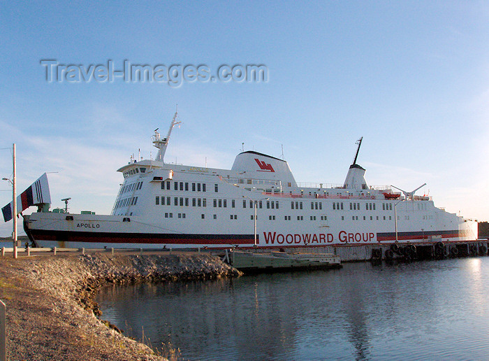 canada347: Canada / Kanada - St Barbe, Newfoundland: ferry terminal - the Apollo - Woodward Group - photo by B.Cloutier - (c) Travel-Images.com - Stock Photography agency - Image Bank