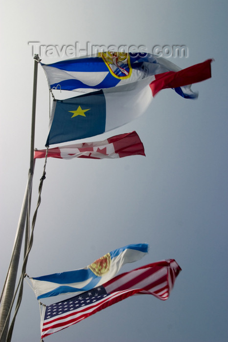 canada361: Scenic views of the Yarmouth lighthouse in fog in the Yarmouth region of western Nova Scotia, Canada - photo by D.Smith - (c) Travel-Images.com - Stock Photography agency - Image Bank