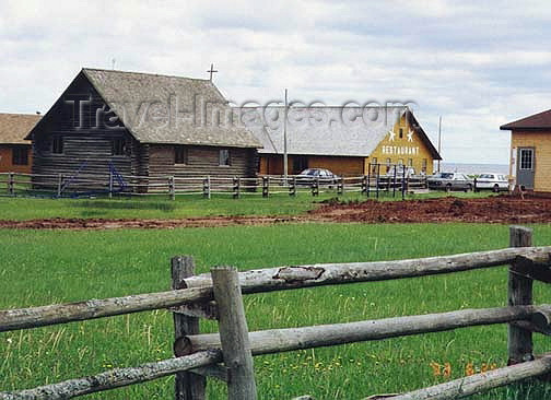 canada376: Canada / Kanada - Le Village Pionnier Acadien (Prince Edward Island): the restaurant - photo by G.Frysinger - (c) Travel-Images.com - Stock Photography agency - Image Bank