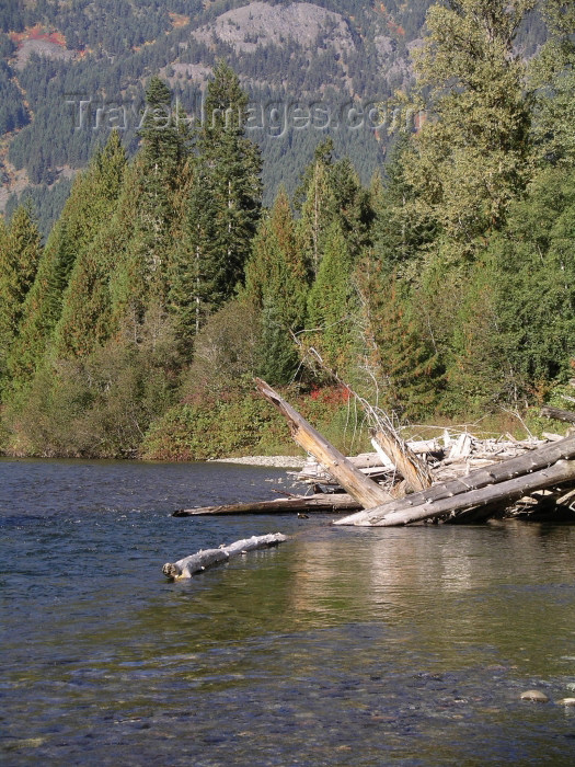 canada388: Canada / Kanada - Skagit river near Hope (BC) - photo by Rick Wallace - (c) Travel-Images.com - Stock Photography agency - Image Bank