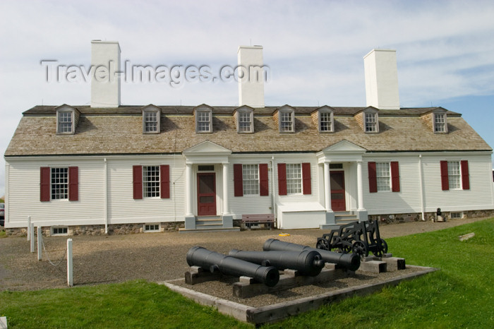 canada404: Scenic views of the museum at the  historic fort at Annapolis Royal, Nova Scotia, Canada - photo by D.Smith - (c) Travel-Images.com - Stock Photography agency - Image Bank