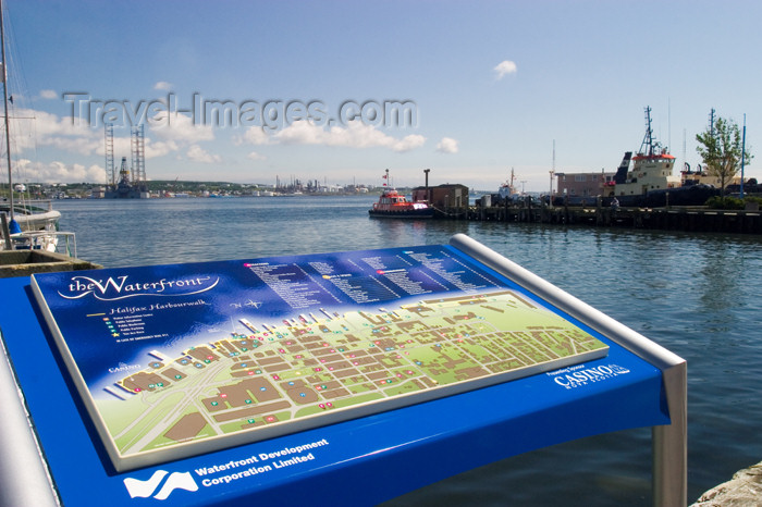 canada431: Scenic views of the historic waterfroint pier in downtowm Halifax, Noca Scotia, Canada - photo by D.Smith - (c) Travel-Images.com - Stock Photography agency - Image Bank