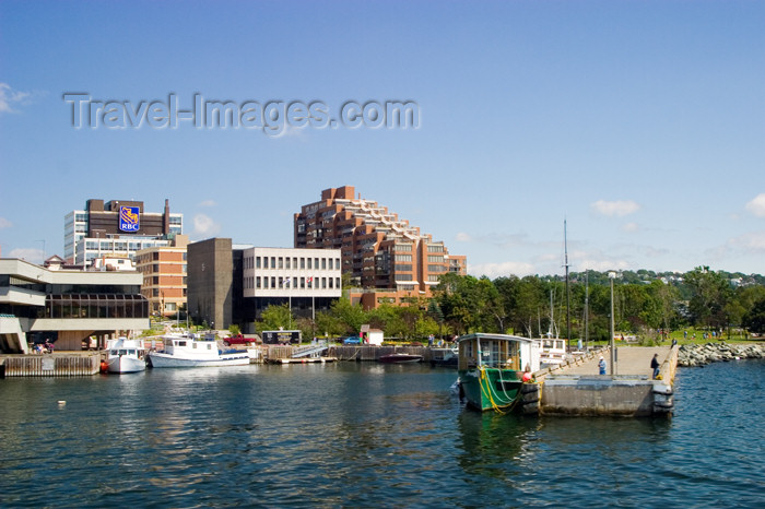 canada436: Scenic views of boats near the historic waterfront pier in downtown Halifax, Nova Scotia, Canada - photo by D.Smith - (c) Travel-Images.com - Stock Photography agency - Image Bank