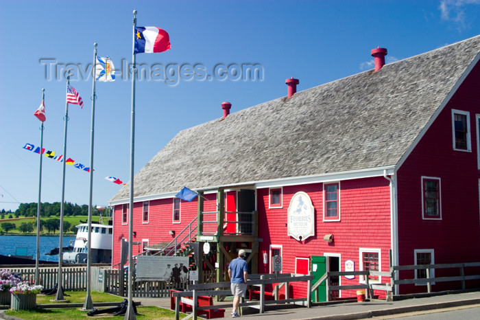 canada448: Scenic views of the maritime museum in the historic fishing village of Lunenburg, Nova Scotia, Canada - photo by D.Smith - (c) Travel-Images.com - Stock Photography agency - Image Bank