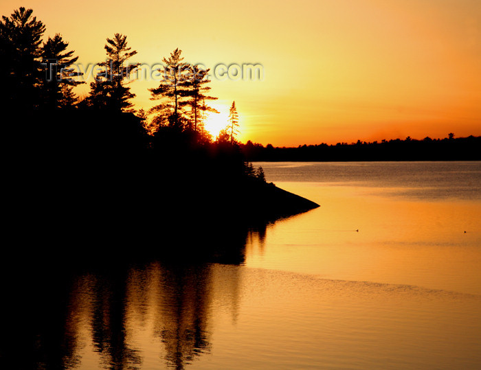 canada489: Canada - Ontario - Lake Huron: St. Joseph Island - sunset - photo by R.Grove - (c) Travel-Images.com - Stock Photography agency - Image Bank