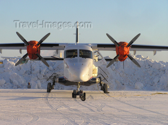 canada521: Northwest Territories, Canada: Dornier 228 - frontal view - photo by Air West Coast - (c) Travel-Images.com - Stock Photography agency - Image Bank