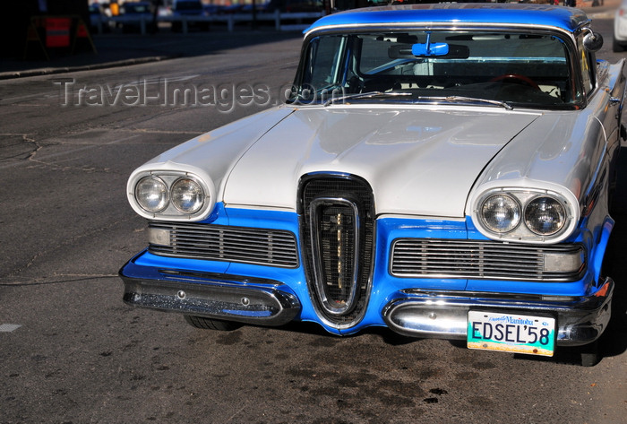 canada57: Winnipeg, Manitoba, Canada: Edsel Citation 58 produced by the Ford Motor Company - horsecollar grille - pick-up version - photo by M.Torres - (c) Travel-Images.com - Stock Photography agency - Image Bank