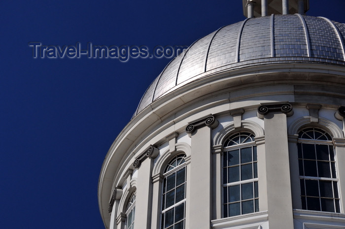 canada607: Montreal, Quebec, Canada: dome of Marché Bonsecours - Rue de La Commune - Vieux-Montréal - photo by M.Torres - (c) Travel-Images.com - Stock Photography agency - Image Bank