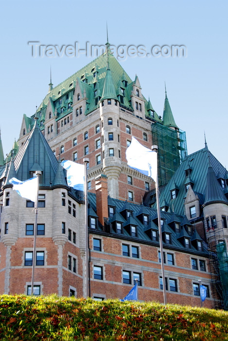 canada635: Quebec City, Quebec: Château Frontenac grand hotel - château style by architect Bruce Price, built for the Canadian Pacific Railway - photo by B.Cain - (c) Travel-Images.com - Stock Photography agency - Image Bank