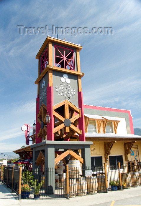 canada643: Oliver, BC, Canada: Wine Country Welcome Centre - Okanagan Valley - photo by D.Smith - (c) Travel-Images.com - Stock Photography agency - Image Bank