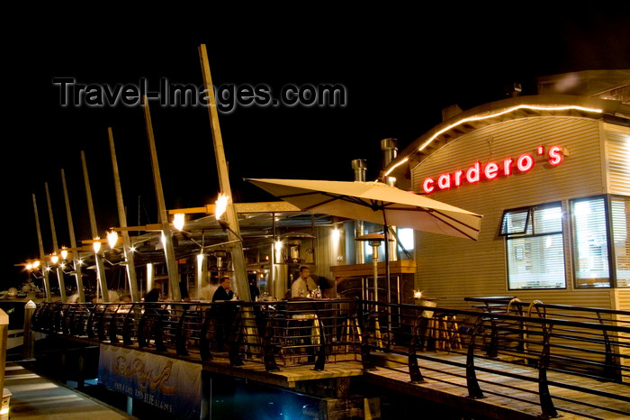 canada662: Vancouver, BC, Canada: waterfront restaurant in Coal Harbour - photo by D.Smith - (c) Travel-Images.com - Stock Photography agency - Image Bank