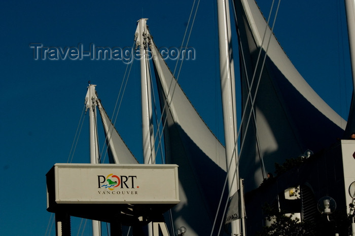 canada664: Vancouver, BC, Canada: close-up of Port of Vancouver sign - photo by D.Smith - (c) Travel-Images.com - Stock Photography agency - Image Bank
