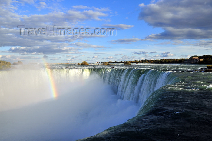 canada689: Niagara Falls, Ontario, Canada: rainbow at Horseshoe Falls - photo by M.Torres - (c) Travel-Images.com - Stock Photography agency - Image Bank