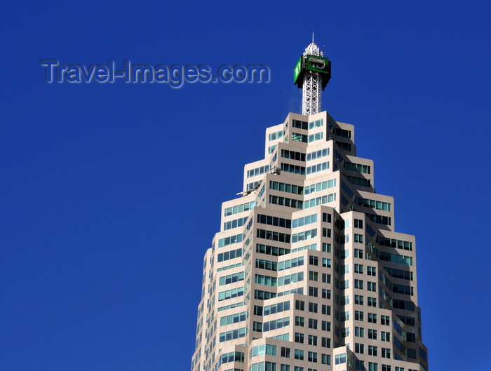 canada696: Toronto, Ontario, Canada: Brookfield Place - TD Canada Trust Tower - recessed design and spire - photo by M.Torres - (c) Travel-Images.com - Stock Photography agency - Image Bank