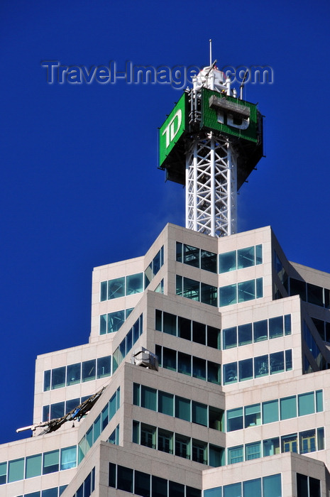 canada703: Toronto, Ontario, Canada: Brookfield Place - TD Canada Trust Tower - spire with the Toronto-Dominion initials - photo by M.Torres - (c) Travel-Images.com - Stock Photography agency - Image Bank