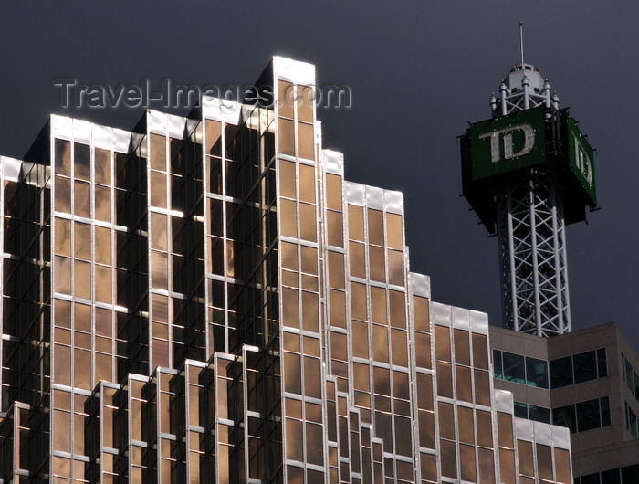 canada746: Toronto, Ontario, Canada: Royal Bank Plaza and the spire of TD Canada Trust Tower - photo by M.Torres - (c) Travel-Images.com - Stock Photography agency - Image Bank