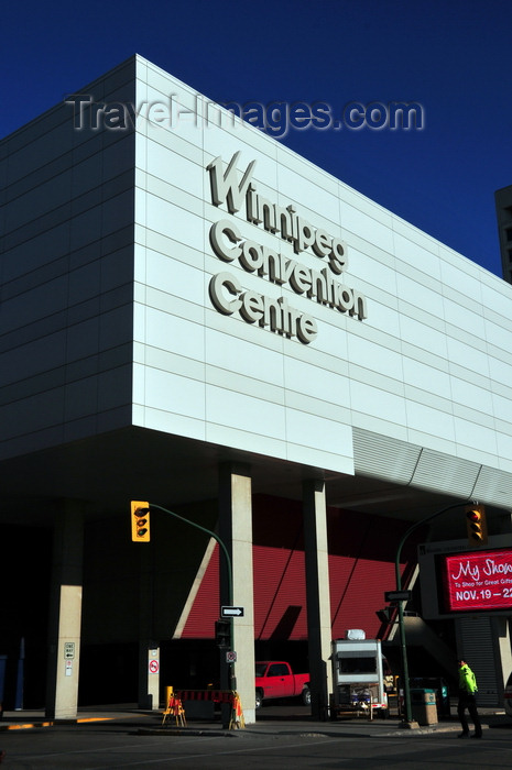 canada787: Winnipeg, Manitoba, Canada: Winnipeg Convention Centre - designed by Number Ten Architectural Group - York Avenue - photo by M.Torres - (c) Travel-Images.com - Stock Photography agency - Image Bank