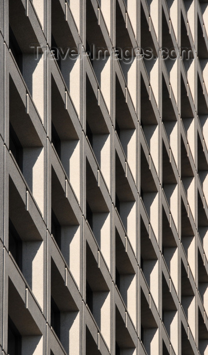 canada789: Winnipeg, Manitoba, Canada: BDC - Carlton at Lakeview Square - pattern of squares on the façade - Carlton Street - photo by M.Torres - (c) Travel-Images.com - Stock Photography agency - Image Bank