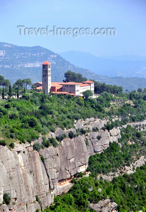 catalon11: Monserrat, Catalonia: Sant Benet de Montserrat monastery - Montserrat mountain - Benedictine Sisters - Marganell (Bages) - photo by M.Torres - (c) Travel-Images.com - Stock Photography agency - Image Bank