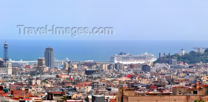 catalon180: Barcelona, Catalonia: harbour panorama - Mediterranean sea - photo by M.Torres - (c) Travel-Images.com - Stock Photography agency - Image Bank