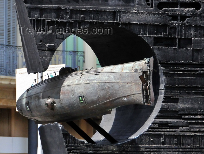 catalon198: Barcelona, Catalonia: Narcís Monturiol monument by Josep Maria Subirachs, avenida Diagonal and calle Gerona - inventor of the first air-independent and combustion-engine-driven submarine - photo by M.Torres - (c) Travel-Images.com - Stock Photography agency - Image Bank