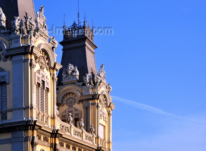 catalon252: Barcelona, Catalonia: Port administration building, land side façade - Port Vell - photo by M.Torres - (c) Travel-Images.com - Stock Photography agency - Image Bank