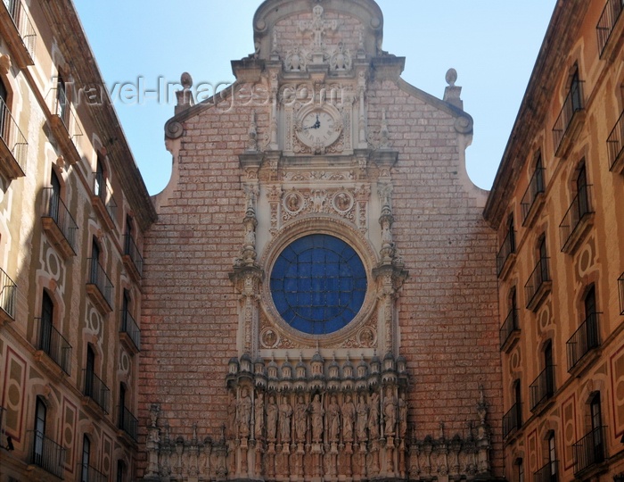 catalon47: Montserrat, Catalonia: the Basilica at  Montserrat monastery, famous for the Virgin of Montserrat - photo by M.Torres - (c) Travel-Images.com - Stock Photography agency - Image Bank