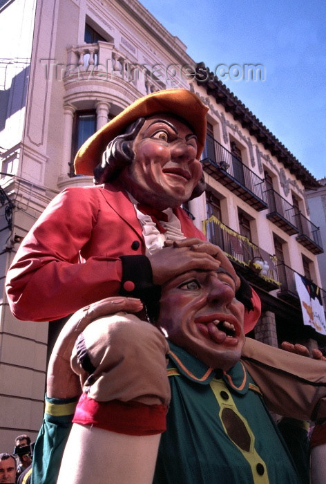 catalon54: Catalonia / Catalunya - Solsona, Solsonès, Lleida province: hanging a donkey - carnival - photo by F.Rigaud - (c) Travel-Images.com - Stock Photography agency - Image Bank