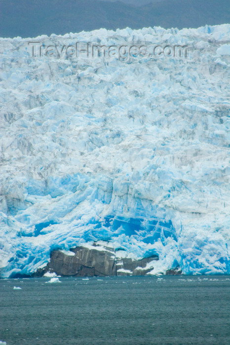 chile121: Chile - Seno Eyre Fjord and Brüggen Glacier, also known as Pío XI Glacier - Southern Patagonian Ice Field - photo by D.Smith - (c) Travel-Images.com - Stock Photography agency - Image Bank