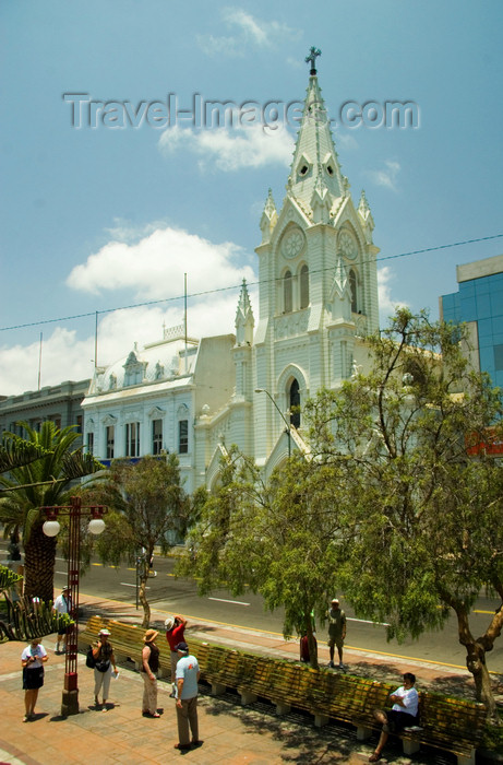 chile125: Antofagasta, Chile: San José cathedral - Plaza Colón - | Parroquia San José, Catedral de Antofagasta - Plaza Colón - photo by D.Smith - (c) Travel-Images.com - Stock Photography agency - Image Bank