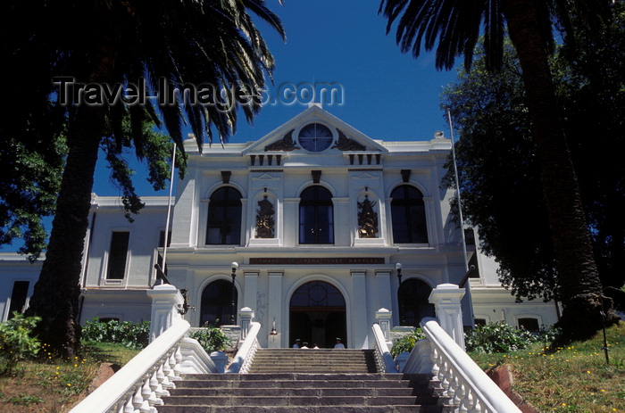 chile174: Valparaíso, Chile: Naval and Maritime Museum on Cerro Artilleria - Historic Quarter of the Seaport City of Valparaíso - UNESCO World Heritage Site- photo by C.Lovell - (c) Travel-Images.com - Stock Photography agency - Image Bank