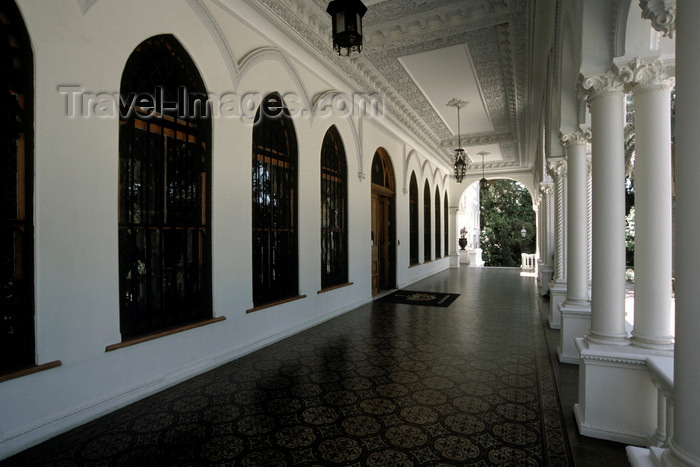chile177: Viña Del Mar, Valparaíso region, Chile: the Venetian style Palacio Vergara now houses the Municipal Museum of Fine Arts - photo by C.Lovell - (c) Travel-Images.com - Stock Photography agency - Image Bank