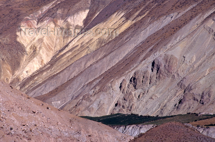 chile245: Putre, Arica and Parinacota region, Chile: Aymara natives farm and graze their animals on the bluffs below the village - photo by C.Lovell - (c) Travel-Images.com - Stock Photography agency - Image Bank