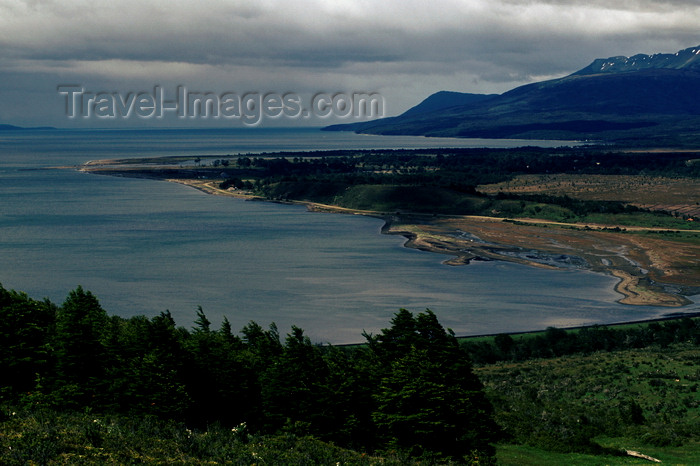 chile260: Strait of Magellan, Magallanes region, Chile: Magalhães Strait west of Punta Arenas, the southernmost point of continental South America - photo by C.Lovell - (c) Travel-Images.com - Stock Photography agency - Image Bank