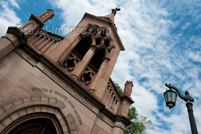 chile287: Santiago de Chile: Ermita Vicuna Mackenna - funerary chapel at the top of Cerro Santa Lucia - photo by P.Jolivet - (c) Travel-Images.com - Stock Photography agency - Image Bank