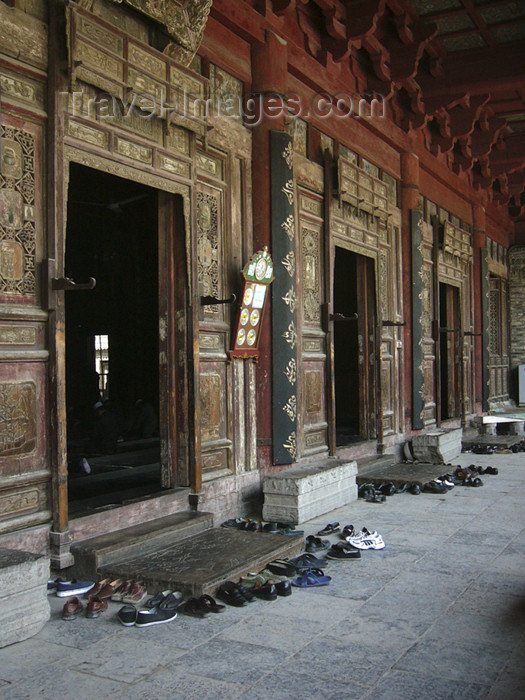 china194: China - Xi'an (capital of Shaanxi province): the Great Mosque - photo by M.Samper - (c) Travel-Images.com - Stock Photography agency - Image Bank