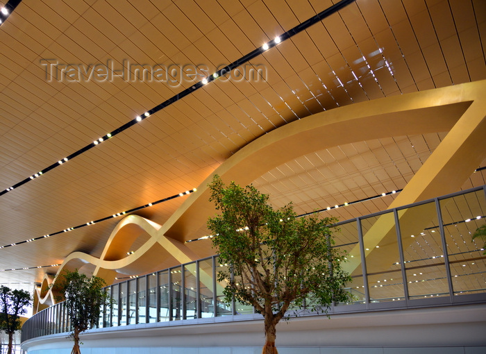 china280: Kunming, Yunnan Province, China: Kunming Changshui International Airport - main terminal, designed by SOM with engineering by Arup - photo by M.Torres - (c) Travel-Images.com - Stock Photography agency - Image Bank