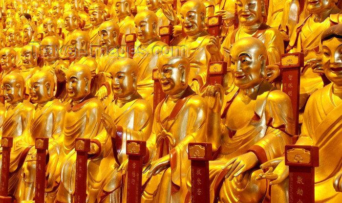 china70: China - Shanghai / SHA: Long Hua Si Buddhist Temple - Billion Buddahs - photo by G.Friedman - (c) Travel-Images.com - Stock Photography agency - Image Bank