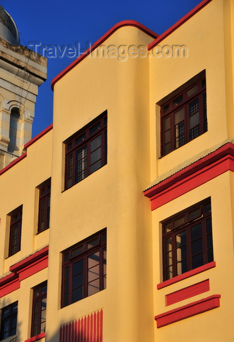 colombia129: Bogotá, Colombia: a bit of Bauhaus architecture on Plaza de las Cruces - Santa Fe - photo by M.Torres - (c) Travel-Images.com - Stock Photography agency - Image Bank