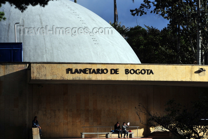 colombia137: Bogotá, Colombia: Planetarium - architecture and engineering design by the firm Pizano, Pradilla, Caro y Restrepo - Planetario de Bogotá - Parque de la Independencia - Centro Internacional de Bogotá - San Diego - Santa Fe - photo by M.Torres - (c) Travel-Images.com - Stock Photography agency - Image Bank