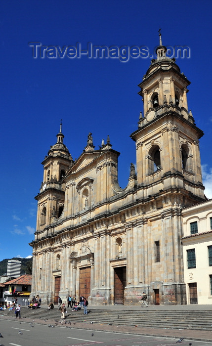 colombia37: Bogotá, Colombia: Plaza Bolivar - Archbishopric Cathedral of Bogotá - Catedral Primada de Colombia - Catedral Basílica Metropolitana de la Inmaculada Concepción de Bogotá - La Candelaria - photo by M.Torres - (c) Travel-Images.com - Stock Photography agency - Image Bank