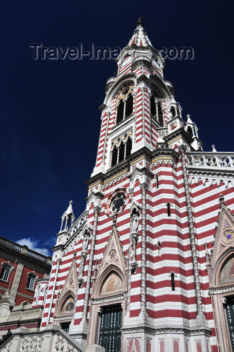 colombia55: Bogotá, Colombia: Church of Our Lady of Mount Carmel - Iglesia del Carmen - designed by the Italian priest, engineer and architect Giovanni Buscaglione - Santuario Nacional Nuestra Señora del Carmen de Bogotá - Centro Administrativo - La Candelaria - photo by M.Torres - (c) Travel-Images.com - Stock Photography agency - Image Bank