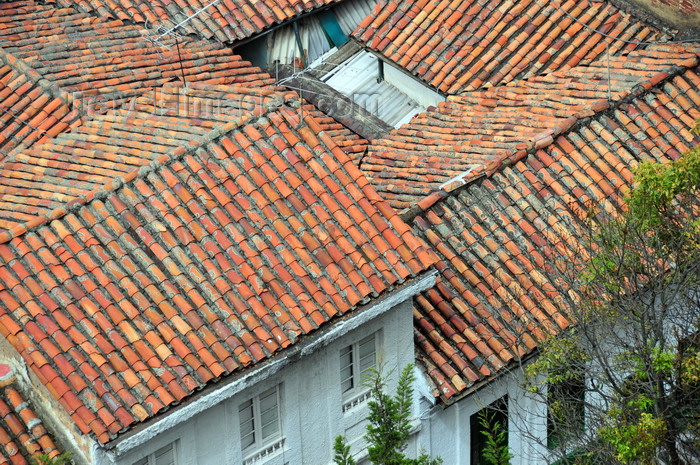 colombia84: Bogotá, Colombia: red roofs near Universidade de Los Andes - barrio Las Aguas - La Candelaria - photo by M.Torres - (c) Travel-Images.com - Stock Photography agency - Image Bank