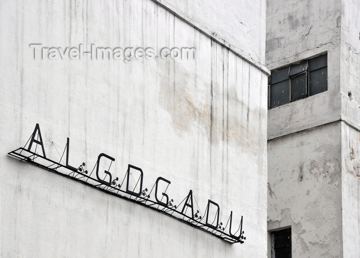 colombia85: Bogotá, Colombia: ALGDGADU Masonic sign on Calle 18 - TTGOTGAOTU - to the Glory of the Great Architect of the Universe - Grand Lodge of Colombia - Gran Logia de Colombia - A La Gloria Del Grande Arquitecto Del Universo - Veracruz - Santa Fe - photo by M.Torres - (c) Travel-Images.com - Stock Photography agency - Image Bank