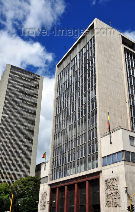 colombia88: Bogotá, Colombia: Banco de la Republica and the Avianca tower - Carrera 7, Av. Jimenez - Veracruz - Santa Fe - photo by M.Torres - (c) Travel-Images.com - Stock Photography agency - Image Bank