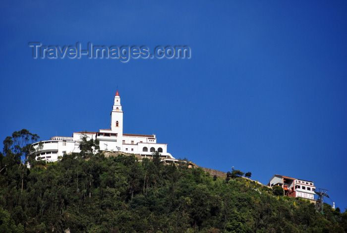 colombia96: Bogotá, Colombia: Monserrate Hill and the Basilica of the Fallen Lord - Santuario del Señor Caído de Monserrate - Cordillera Oriental - Eastern range of the Andes - Santa Fe - photo by M.Torres - (c) Travel-Images.com - Stock Photography agency - Image Bank